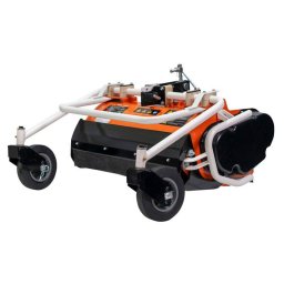 Accesoriu de Defrisat Ruris DX77 pentru Motocultivator Latime Lucru 600MM Portocaliu/Negru