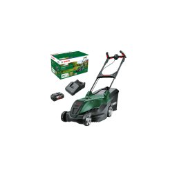 Masina de Tuns Iarba Bosch AdvancedRotak 36V-44-750 06008B9G01 Latime Taiere 44CM Acumulator 4Ah si Incarcator Verde/Negru