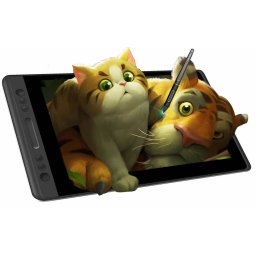 Tableta Grafica HUION Kamvas Pro 13 Display IPS 13.3Inch Interfata USB-C Gri
