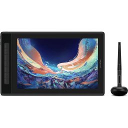 Tableta Grafica HUION Kamvas Pro 13 (2.5K) Ecran IPS 13.3Inch QHD Silver