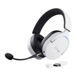Casti Trust GXT 491W FAYZO Gaming USB Type-C Bluetooth Alb