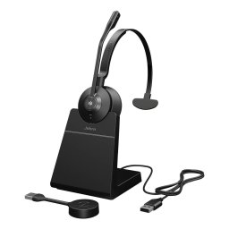 Casti Jabra Engage 55 SE MS Mono Stand Negru