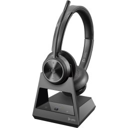 Casti HP Poly Savi 7320 Stereo Certificat Microsoft Teams Negru
