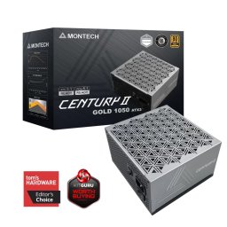 Sursa PC Montech Century II 80 PLUS Gold Full Modulara ATX 3.1 PCIe 5.1 1050W Argintiu