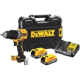 Masina de gaurit DeWALT Cordless impact drill DCD805E2T, 18 volts (yellow/black, 2x POWERSTACK Li-Ion batteries 1.7 Ah, in T STAK box)