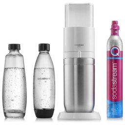 Aparat de Facut Sifon SodaStream DUO QC 2 Sticle Alb-Argintiu