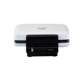Aparat de Vafe Adler 1200W 2 x (9Cm x 13Cm) Alb