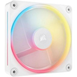 Ventilator Corsair iCUE LINK LX120-R Reverse PWM RGB 120MM Alb