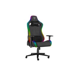 Scaun Gaming Genesis Trit 660 Reglabil Iluminare RGB Max 150KG Gri