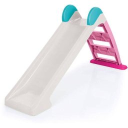 Tobogan Pentru Copii Dolu Maxim 30kg +2ani Alb/Roz