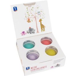 Set de Modelaj FEUCHTMANN Premium +2ani 4 x 150g Pastel