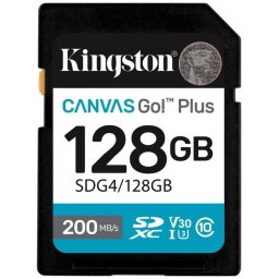 Card Memorie SDXC Kingston Canvas Go Plus Gen4 128GB C10 UHS-I U3 V30