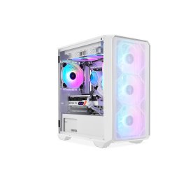 Carcasa PC Segotep Alpha Mini Tower fara Sursa Alb