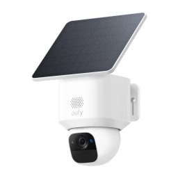 Camera de Supraveghere eufy SoloCam E30 Wireless 2.4GHz 2K HD Panou Solar Supraveghere 360 Grade Alb