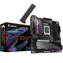 Placa De Baza Gigabyte B860M Aorus Elite WiFi6E LGA 1851 Intel B860 mATX DDR5
