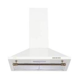 Hota Decorativa Semineu NobeLTek BI NHO-9747CE1RBJ 60cm 1 Motor Filtru Aluminiu Lampa LED 400m3 58dB Crem Rustic