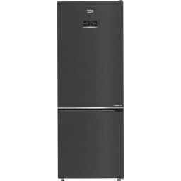 Combina Frigorifica Beko B3RCNE564HXBR 490L NoFrost AeroFlow HarvestFresh Display Clasa E Dark Inox