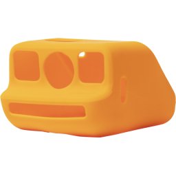 Husa pentru Camera Polaroid Go din Silicon Elastic Portocaliu