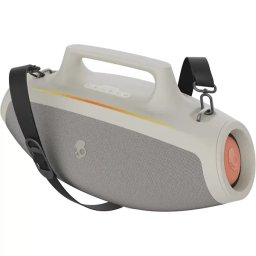 Boxa Portabila SKULLCANDY Boombox Barrel Bluetooth 5.3 Autonomie 12h 60W IPX5 Alb/Portocaliu