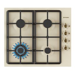 Plita Gaz Pyramis 60KF 870 Rustic Ivory