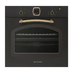 Cuptor Electric Pyramis 60IN 8071 Clasa A 64L Anthracite