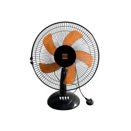 Ventilator de Masa ElectroMures EM 2002 3 Trepte Viteza Functie Oscilatie 40W Negru/Portocaliu