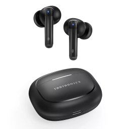 Casti TaoTronics TT-BH1120 Wireless Bluetooth 5.3 IPX5 Autonomie 30 de Ore Negru