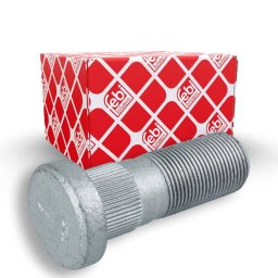 Bolt Roata FEBI 108124 Filet Exterior M22 x 1.5 Lungime 72MM Gri