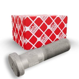 Bolt Roata FEBI 02406 M22 x 1.5 Lungime 95MM Argintiu