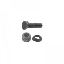 Bolt Roata FEBI 06270 M14 x 1.5 cu Piulita si Saiba Gri