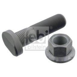 Bolt Roata FEBI 49026 cu Piulita M22 x 1.5 Lungime 91MM Gri