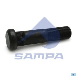 Bolt Roata Spate SAMPA 052.029 M18 x 1.5 79MM Negru