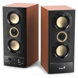 Boxe Desktop Genius SP-HF800BT 2.0 RMS 20W Bluetooth Lemn Maro/Negru