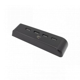Hub Extern White Shark PS5-0576 CROSS 4x USB 2.0 Compatibil cu PS5 Negru