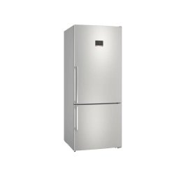Combina Frigorifica Bosch KGN76XIEP 526L No Frost Display TouchControl Super Cooling H186Cm Clasa E Inox