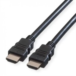 Roline Green Cablu HDMI High Speed Full HD T-T 2m Negru, Roline Green 11.44.5572