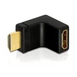 Adaptor Delock HDMI T - M Unghi 90 Grade Negru
