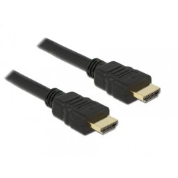 Cablu Delock HDMI 4K High Speed cu Ethernet 1.5m Negru
