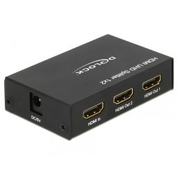 Multiplicator Delock HDMI 2 Porturi UHD 4K Negru