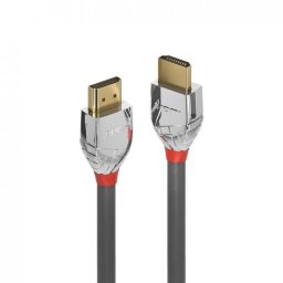 Cablu Lindy HDMI Cromo Line UHD 4K T-T 7.5m Gri