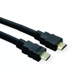 Cablu ROLINE Repeater HDMI 4K@30Hz T-T 25m Negru