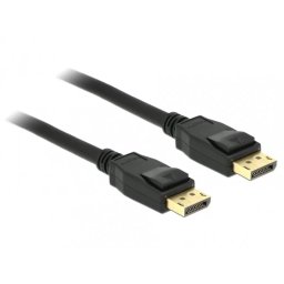 Cablu Delock Displayport 1.2 T-T 4K 60Hz 1.5m Negru