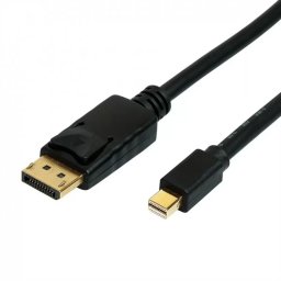 Cablu ROLINE Mini Displayport la Displayport v1.4 1m Negru