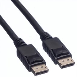 Cablu VALUE DisplayPort 4K LSOH T-T 1.5m Negru