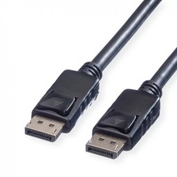 ROLINE Displayport 4K@60Hz T-T TPE 1.5m Negru