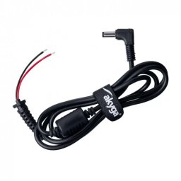 Cablu de Alimentare AKYGA AK-SC-04 DC 4.8 x 1.7mm HP la Fire Deschise 1.2m Negru