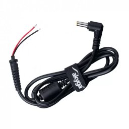 Cablu de Alimentare AKYGA AK-SC-05 DC 5.5 x 3.0mm + pin Samsung la Fire Deschise 1.2m Negru