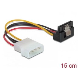 Cablu Alimentare Delock SATA Molex Unghi Fixare 15cm