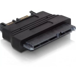 Adaptor Delock SATA 22-pini Slim SATA 13-pini M-T Negru