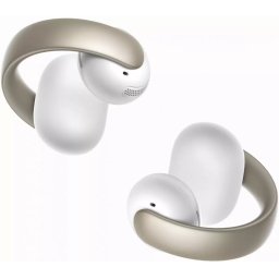 Casti Bluetooth Anker Soundcore AeroClip Open-Ear Clip-On A3388G21 Hi-Res IPX4 Alb/Auriu